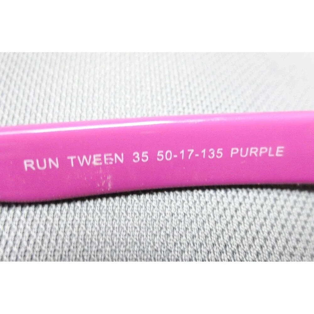 Runway Tween Run Tween 35 Purple Rectangular Eyeglass Frames 50-17-135
